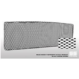 Street Scene Bumper Grille Insert Mesh Satin Silver Aluminum - 95077991