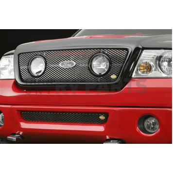 Street Scene Bumper Grille Insert Mesh Black Chrome Black Steel - 95076833-2