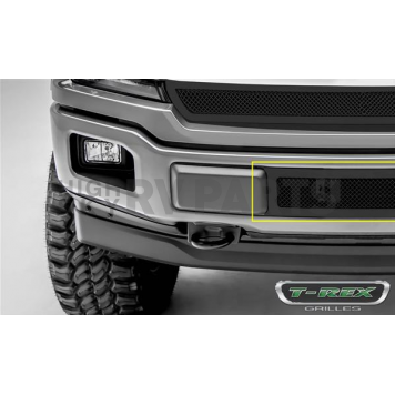 T-Rex Truck Products Bumper Grille Insert Mesh Polished Silver Stainless Steel - 55710-1