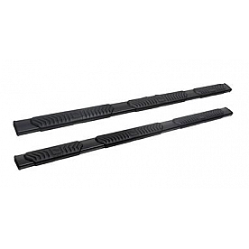 Westin Automotive Nerf Bar - Truck Wheel to Wheel Black Powder Coated Aluminum Oval - 28534685
