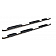 Westin Automotive Nerf Bar - Truck Wheel to Wheel Polished Stainless Steel Oval - 21534690