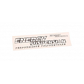 Energy Suspension Decal - Blue Vinyl - 920105B