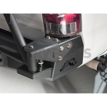Fab Fours Spare Tire Carrier Black Rear Powder Coated - TTY1351TB-1