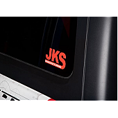 JKS Manufacturing Decal - Red - JKS11541