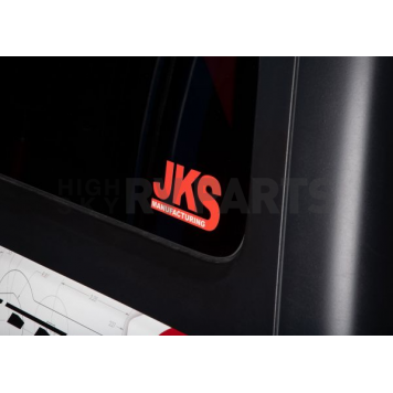 JKS Manufacturing Decal - Red - JKS11541