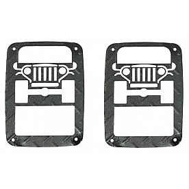 Paramount Automotive Tail Light Guard Steel  Set Of 2 - 510494