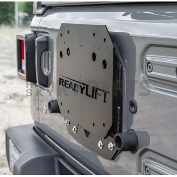 ReadyLIFT Spare Tire Carrier Spacer Rear Steel Black - 676800-1