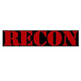 Recon Accessories Decal - Black And Red - 264305LG