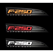 Recon Accessories Emblem - F-250 Super Duty Fenders/ Tailgate - 264F251YL