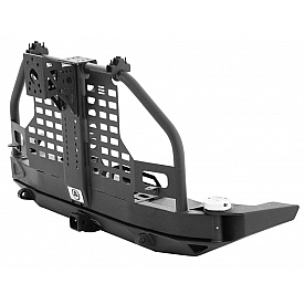 Smittybilt Spare Tire Carrier Smittybilt XRC Bumper Mount Steel Black - 7689602