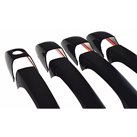 TFP (International Trim) Exterior Door Handle Cover - Black ABS Plastic - 16881BDHI