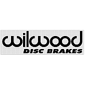 Wilwood Brakes Decal Black Letters on Clear - 4008499
