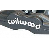 Wilwood Brakes Decal Black/ Silver - 4002176