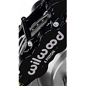 Wilwood Brakes Decal Silver Letters on Clear - 4008512