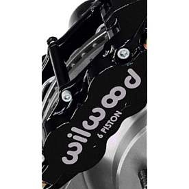 Wilwood Brakes Decal Silver Letters on Clear - 40010277
