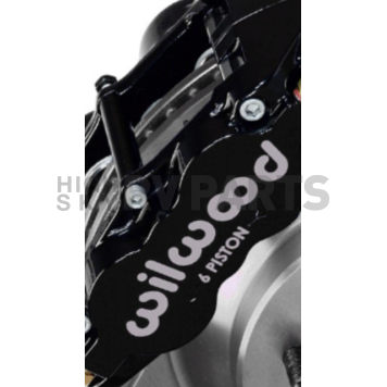 Wilwood Brakes Decal Silver Letters on Clear - 4007488
