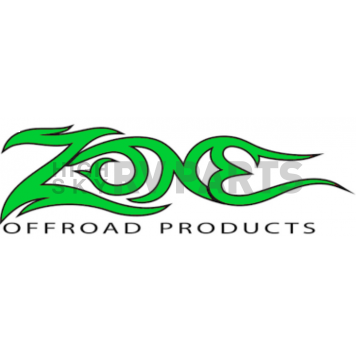 Zone Offroad Decal - Silver - ZONU9104