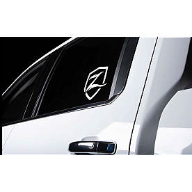 Zone Offroad Decal - White - ZONU9107