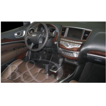 B & I Fender Dash Panel Trim WD1068ADET-1
