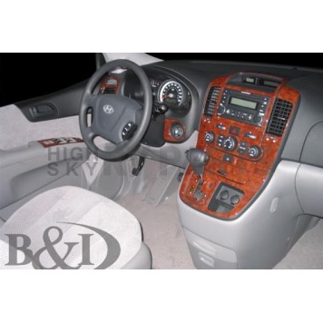 B & I Fender Dash Panel Trim WD668ASDB-1