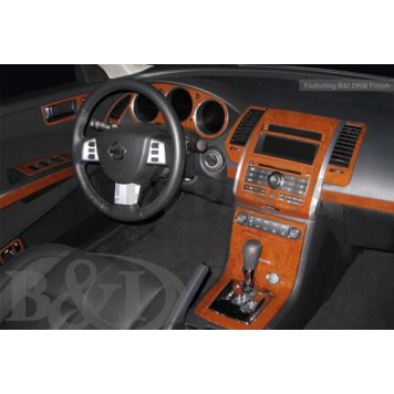 B & I Fender Dash Panel Trim WD680ASDB-1
