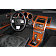 B & I Fender Dash Panel Trim WD680BSDB