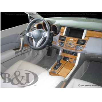 B & I Fender Dash Panel Trim WD682ADRW-1