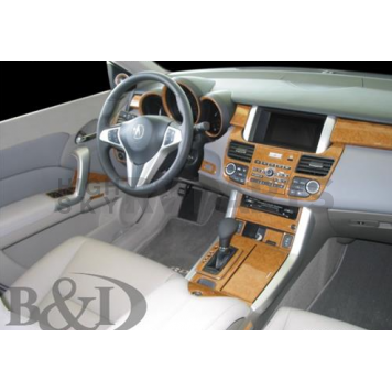 B & I Fender Dash Panel Trim WD682ASNB-1