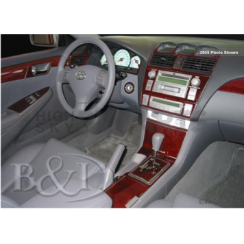 B & I Fender Dash Panel Trim WD688ASOL-1