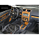 B & I Fender Dash Panel Trim WD689GRBA