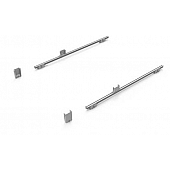 KargoMaster Ladder Rack - Covered Utility Steel Full Roof Gutter Mount - 4SHS0D
