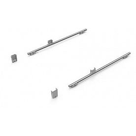 KargoMaster Ladder Rack - Covered Utility Steel Full Roof Gutter Mount - 4SHS0D