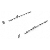KargoMaster Ladder Rack - Covered Utility Steel Full Roof Gutter Mount - 4SLSDD