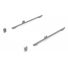KargoMaster Ladder Rack - Covered Utility Steel Full Roof Gutter Mount - 4SLSDD