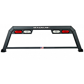 Magnum Truck Racks Headache Rack Frame Only Aluminum Black Matte Powder Coated - 102HHP