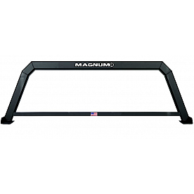 Magnum Truck Racks Headache Rack Frame Only Aluminum Black Matte Powder Coated - 18SBLHP