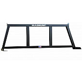 Magnum Truck Racks Headache Rack Frame Only Aluminum Black Matte Powder Coated - 604EC