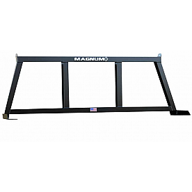 Magnum Truck Racks Headache Rack Frame Only Aluminum Black Matte Powder Coated - 217EC