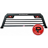 Magnum Truck Racks Headache Rack Louvered Aluminum Black Matte Powder Coated - 604S