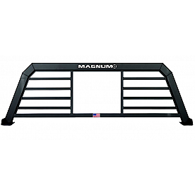 Magnum Truck Racks Headache Rack Louvered Aluminum Black Matte Powder Coated - 717W
