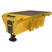 Meyer Products Salt Spreader 4050 Pound Capacity Up to 25 Foot Spread Pattern - 64740