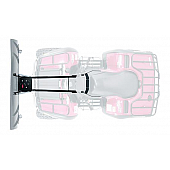 Warn Industries Snow Plow - Center Mount 60 Inch For ATV/UTV - 62686S60