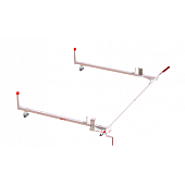 Weather Guard Ladder Rack 500 Pound Capacity 70 Inch Height Aluminum - 236-3-03