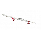 Weather Guard Ladder Rack Cross Bar - 70 Inch Aluminum - 2070-3-01