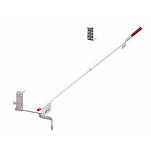 Weather Guard (Werner) Ladder Rack Drop Down Mechanism Aluminum White - 2254P-3-01