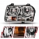 ANZO USA CHRYSLER 300 05-10 CRYSTAL HEADLIGHTS CHROME (FOR HALOGEN MODELS ONLY) - 121529