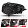 ANZO USA VOLKSWAGEN JETTA 05.5-10 / RABBIT/GTI 06-09 CRYSTAL HEADLIGHT BLACK (FOR HALOGEN MODELS) - 121542