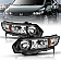 ANZO USA HONDA CIVIC 06-09 2DR CRYSTAL HEADLIGHTS BLACK (OE TYPE REPLACEMENT) - 121546