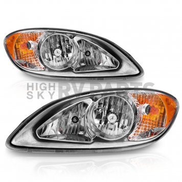ANZO USA INTERNATIONAL PROSTAR 08-16 CRYSTAL HEADLIGHTS CHROME - 131033