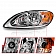 ANZO USA INTERNATIONAL PROSTAR 08-16 CRYSTAL HEADLIGHTS CHROME - 131033